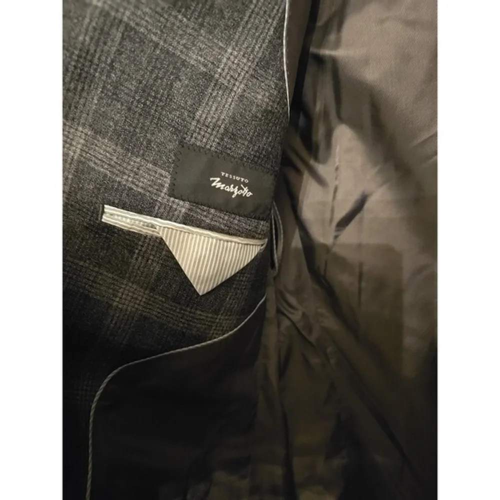 New Banana‎ Republic 42L Slim Fit Plaid Sport Blazer 100% Wool